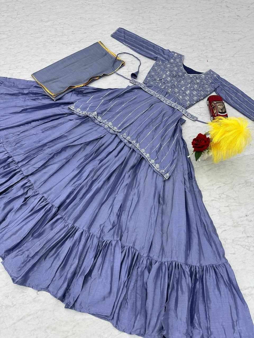 Sharara set violet