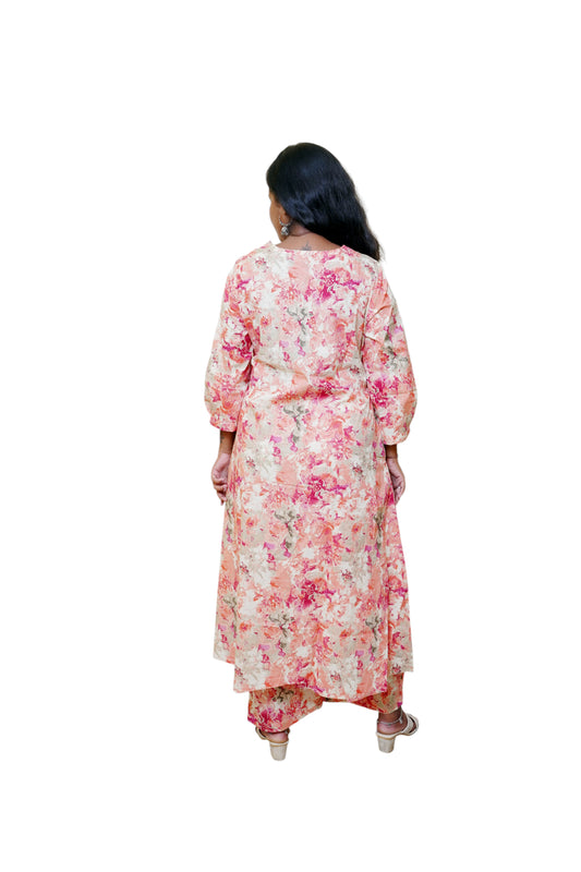 Malika Maryam Pink Cord Set