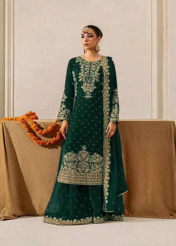 Green Colour Designer Dress