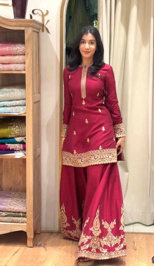 Designer Embroidered Dress