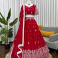 Lehenga set Red