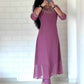 Purple Kurta
