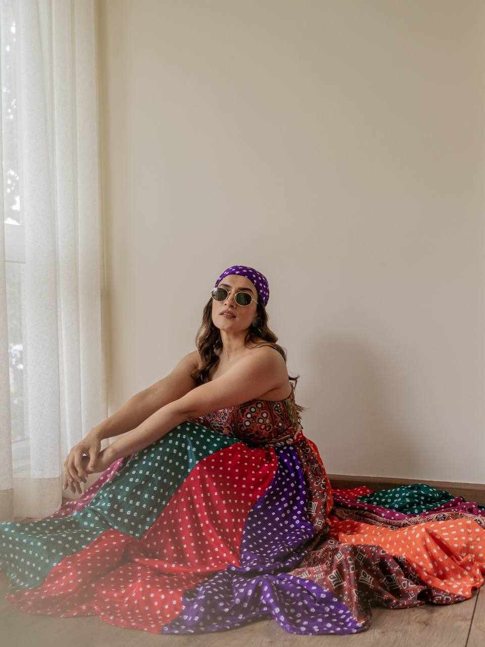 Lehenga set Colourful