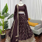 Lehenga set Brown