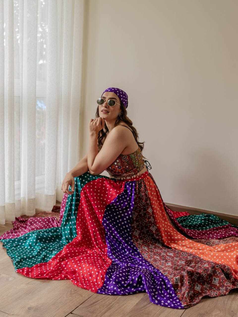 Lehenga set Colourful