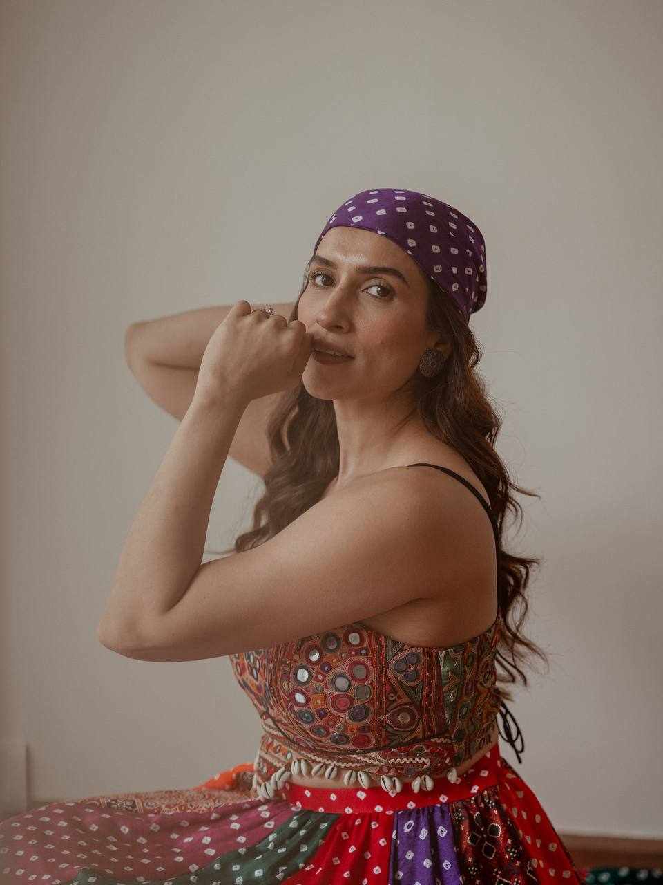 Lehenga set Colourful