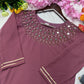 Purple Kurta