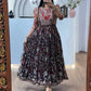 Kalamkari Black Dress