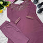 Purple Kurta