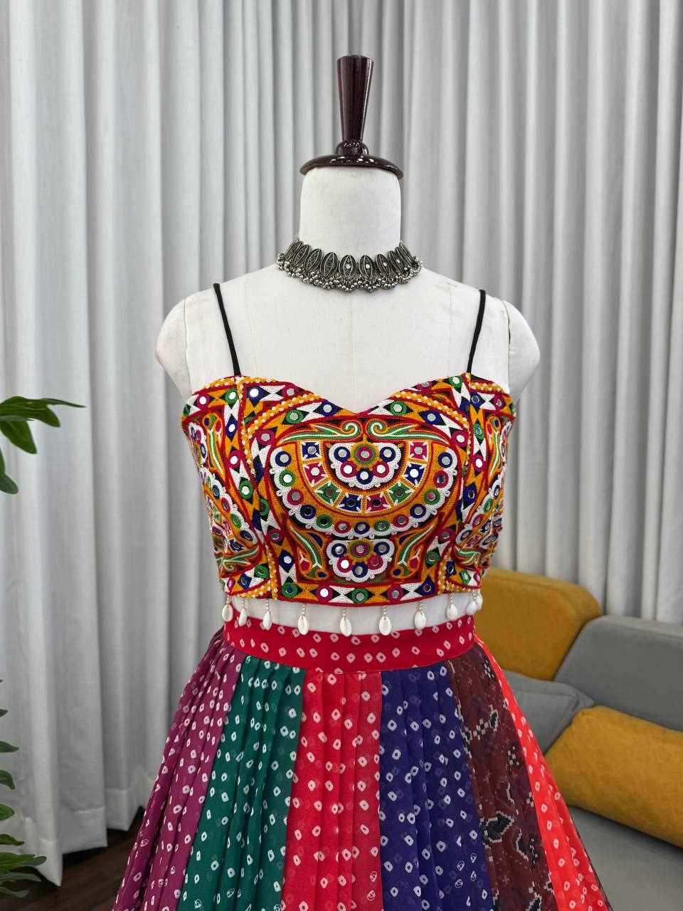 Lehenga set Colourful