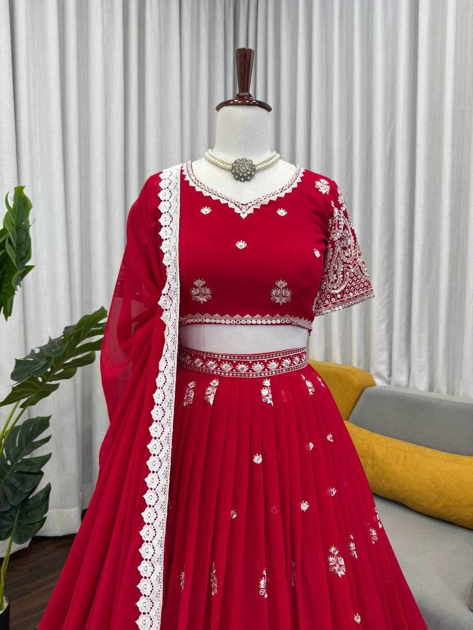 Lehenga set Red