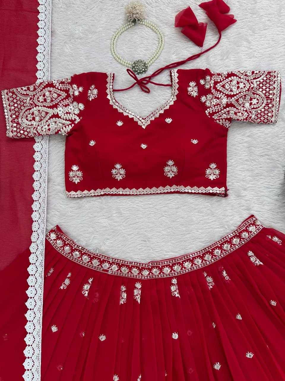 Lehenga set Red