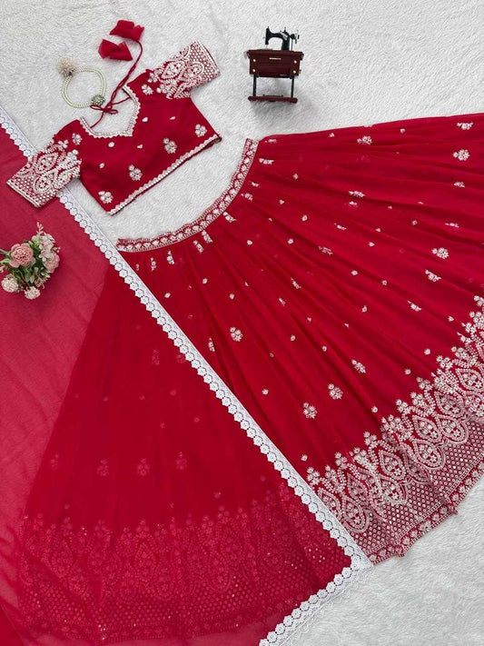 Lehenga set Red