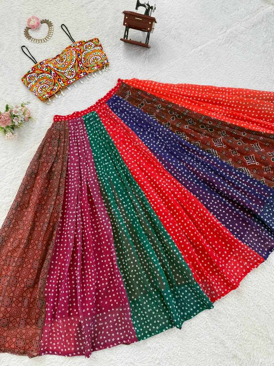 Lehenga set Colourful