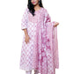 Meherun Nargis Pink Suit Set