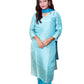 Mehrunnisa Shimmer Sky Blue Suit set