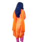 Mehrunnisa Shimmer Orange Suit set