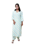 Noorya Jahanara Sky blue Kurta set