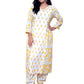 Noorya Jahanara Yellow Kurta set
