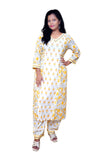 Noorya Jahanara Yellow Kurta set