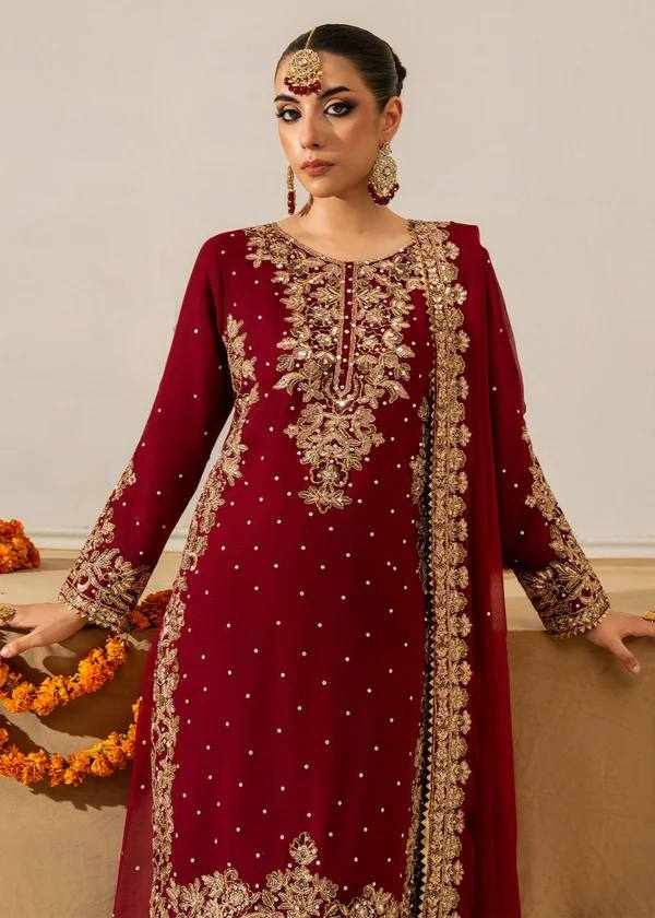 Red Colur Designer Dress