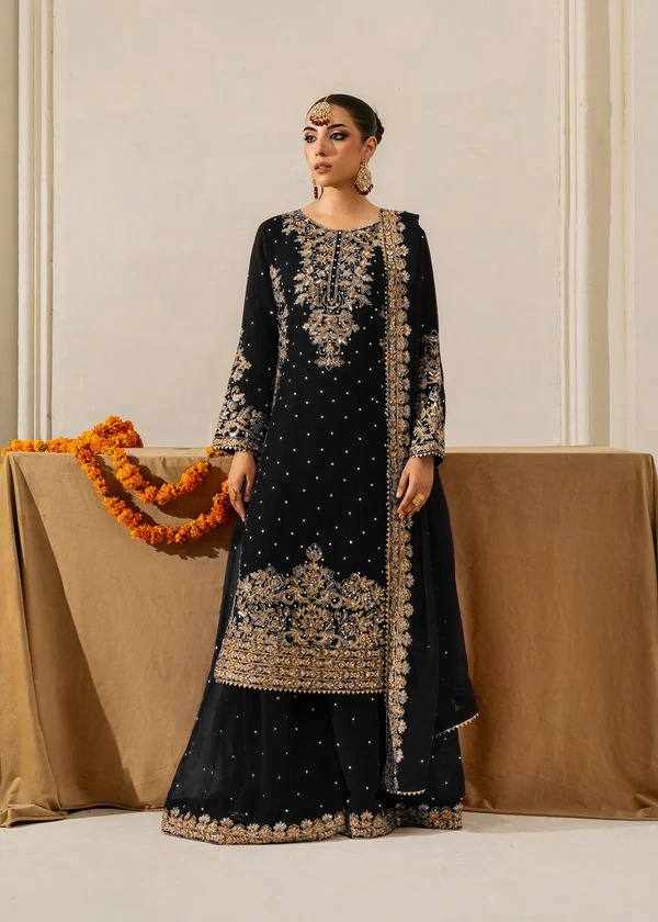 Black Colour Designer Dress