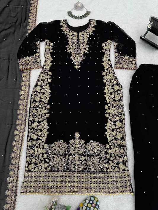Black Colour Designer Dress