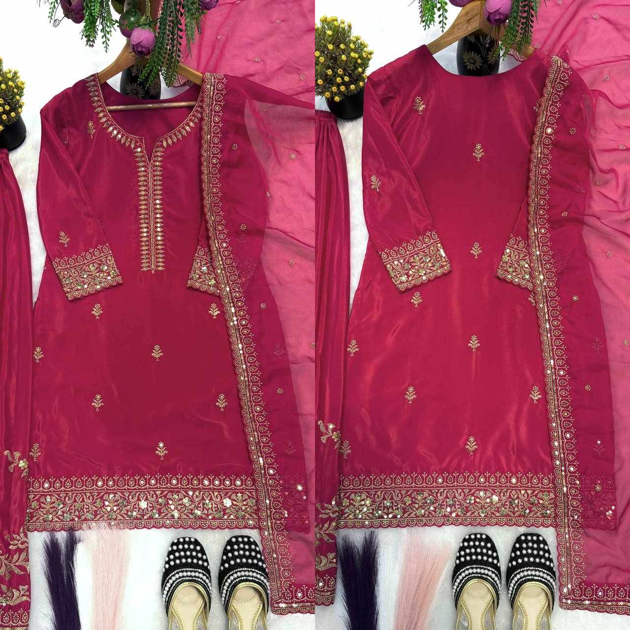 Designer Embroidered Dress