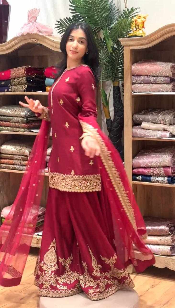 Designer Embroidered Dress