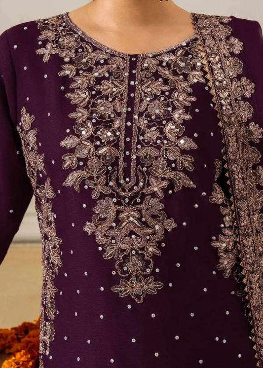 Purple Colour Designer Dress
