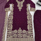 Purple Colour Designer Dress