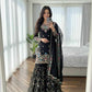 Premium Elegance Black Colour Party Wear
