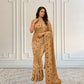 Chakri Yellow Saree