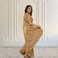 Chakri Yellow Saree