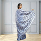Chakri Blue Saree