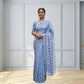 Chakri Blue Saree