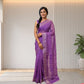 Purple Bandhani Butterfly saree