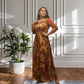 Silk Gold Gown