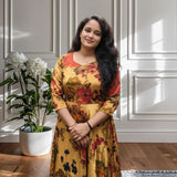 Silk Gold Gown